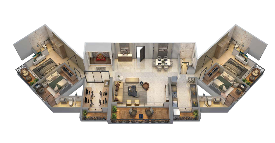 Dream Atlantis Khadakpada Floor Plan Images
